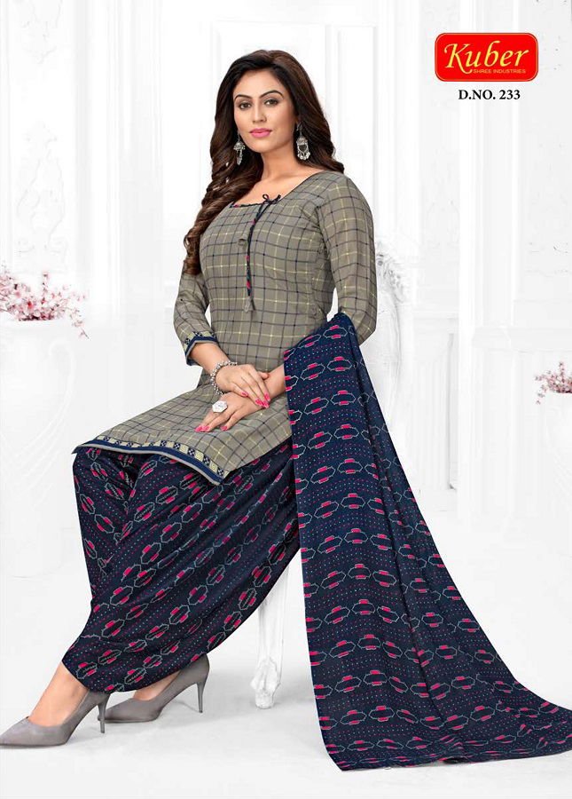 Kuber Kudi Patiyala 3 Regular Wear Latest Cotton Dress Material Collection